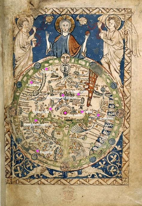 The Book Of John Mandeville Medieval Map Mapping The Global Middle Ages