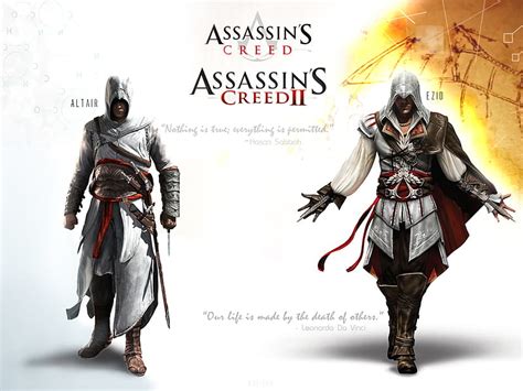 Assassin Legend S Altair Assassins Ezio HD Wallpaper Peakpx