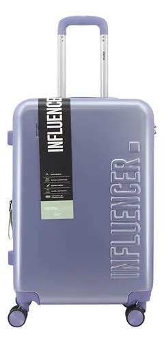 Valija Viaje Carry On Abs Cabina Candado Avion Lila Nude Lila Envío gratis
