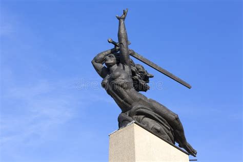 Monument To The Heroes Of Warsaw Warsaw Nike By Sculptor Marian