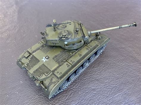 Us M A Pershing Heavy Tank Plastic Model Military Vehicle