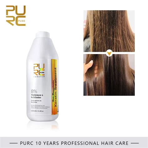 Purc Brazilian Keratin Hair Treatment Formalin 8 1000ml Hot Sale Pure