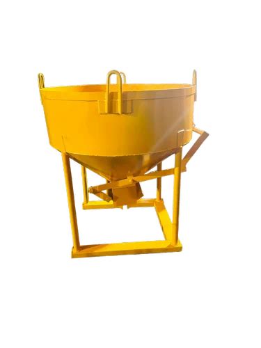 Center Discharge Concrete Bucket For Building Construction Capacity