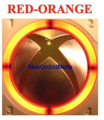 5 Red Orange XBOX 360 Ring Of Light MOD KIT ROL LEDs Xbox One EBay