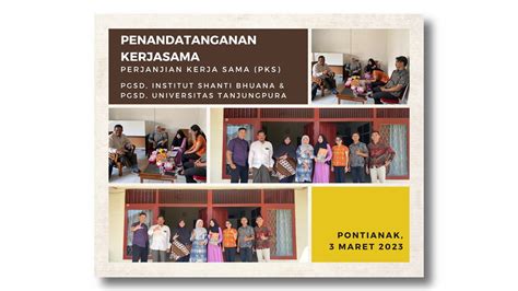 Institut Shanti Bhuana Siap Bersinergi