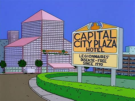 Capital City Plaza Hotel Simpsons Wiki