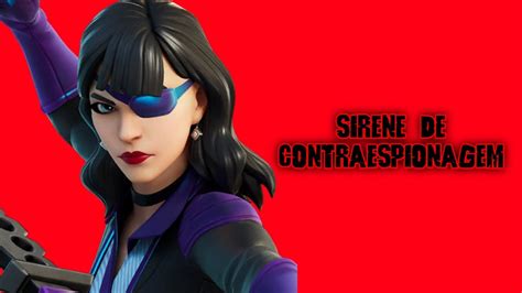 Skin Nova Sirene De Contraespionagem Fortnite Youtube