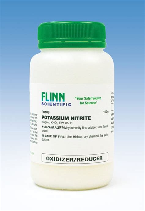 Potassium Nitrite, Reagent, 100 g | Flinn Scientific