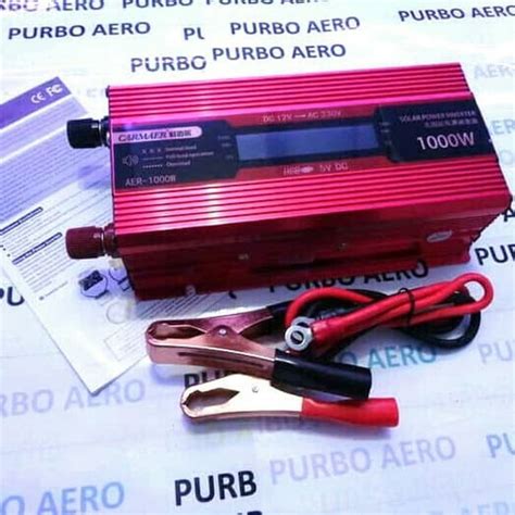 Jual INVERTER 1000W 12V DC TO 220V AC Modified Sine Wave MSW With