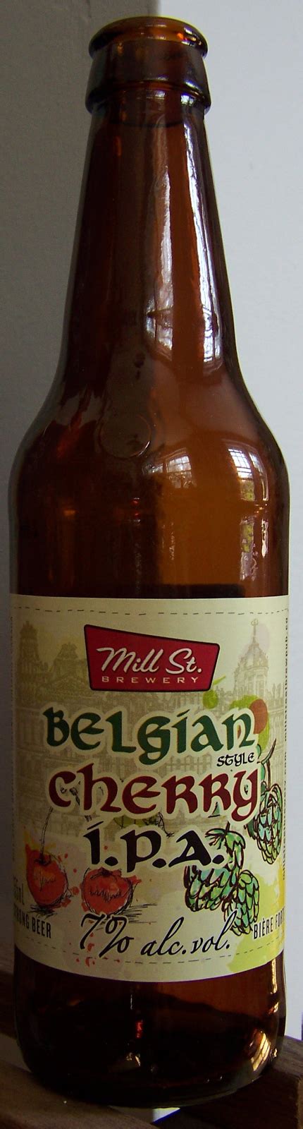 Beer Maven Belgian Cherry Ipa Mill Street Brewing Canada Ontario