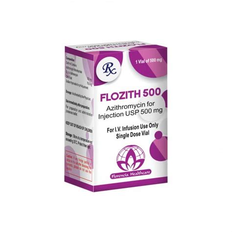 Flozith Azithromycin Injection At Best Price In Noida Id