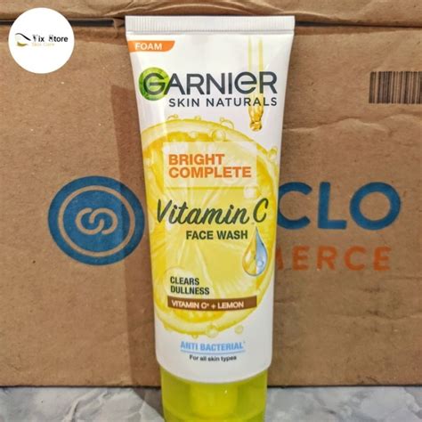 Jual Garnier Bright Complete Brightening Foam Ml Shopee Indonesia