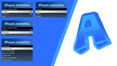 FiveM Weapon Animation Menu Created By Andyyy7666 YouTube