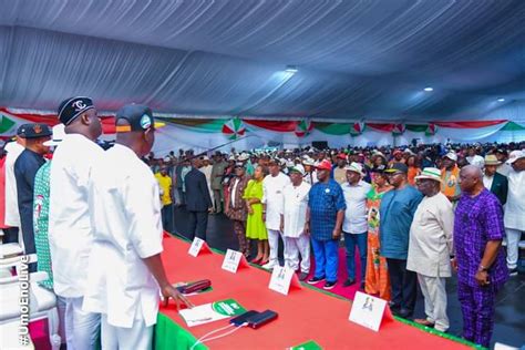 Akwa Ibom Pdp Inaugurates Campaign Council In Uyophotos Politics