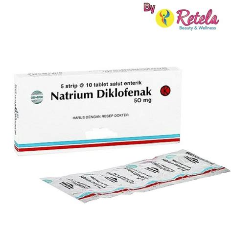 Jual Natrium Diklofenak Mg Strip Tablet Shopee Indonesia