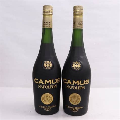 【目立った傷や汚れなし】【2本セット】camus（カミュ）ナポレオン ヴィエイユ リザーブ 40％ 700ml G23i240004の落札情報