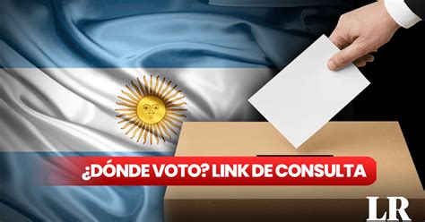 Elecciones Argentina 2023 Dónde Voto Como Consultar El Padrón