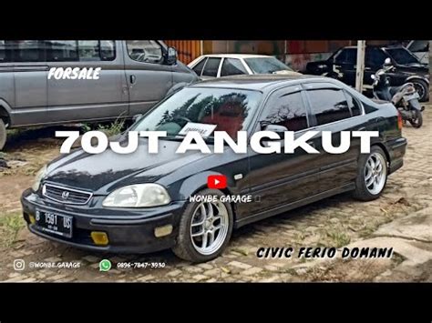 CIVIC FERIO DOMANI AT 1997 FORSALE WONBE GARAGE 001 YouTube