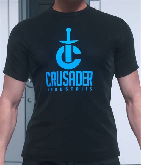 Crusader Industries T Shirt Black Escar Limited Star Citizen Wiki