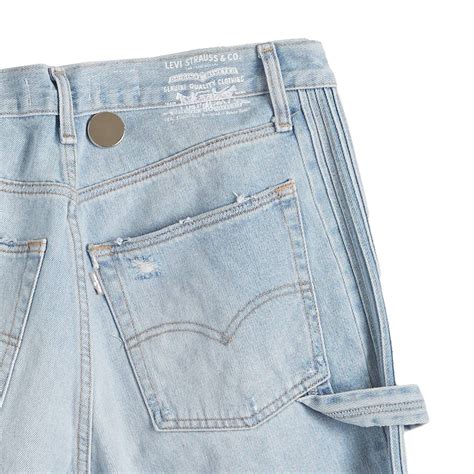 Erl X Levis 501 Denim Shorts Blue End Jp