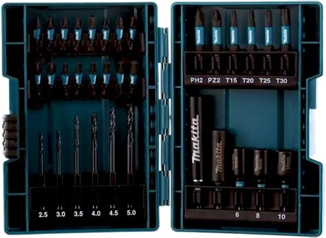 Jeu De Forets Et Embouts 33 Pcs Impact MAKITA B 66896 Amazon Fr