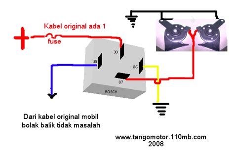 Wadahdit Pasang Relay Klakson