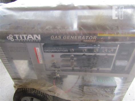 New Titan 9000rc Gas Generator Online Auctions