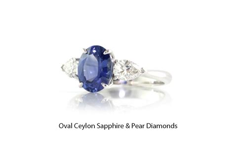 Blue Sapphire Engagement Ring Bentley De Lisle