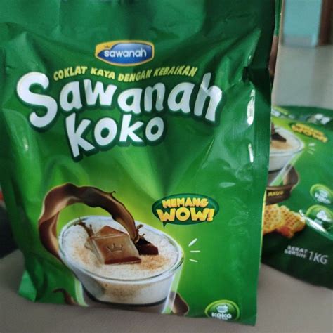 Minuman Coklat Sawanah Koko Shopee Malaysia