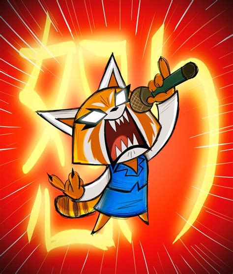 Aggretsuko (Fan art) by artist-exhale on DeviantArt