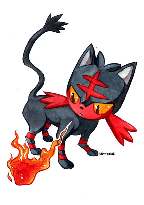 Pokémon Sun And Moon Starter Litten