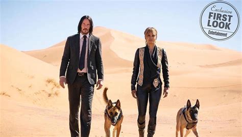 Keanu Reeves Meets Halle Berry In New Images From John Wick Chapter 3