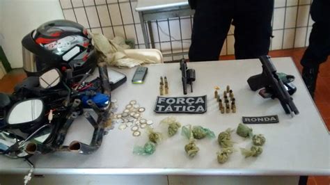 Prisão Por Tráfico De Drogas E Porte Ilegal De Arma De Fogo Em Canindé