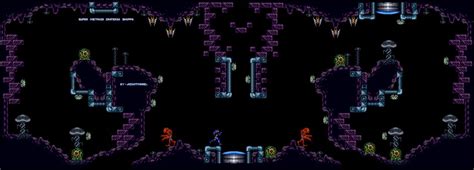 Super Metroid Map Crateria Hetysun