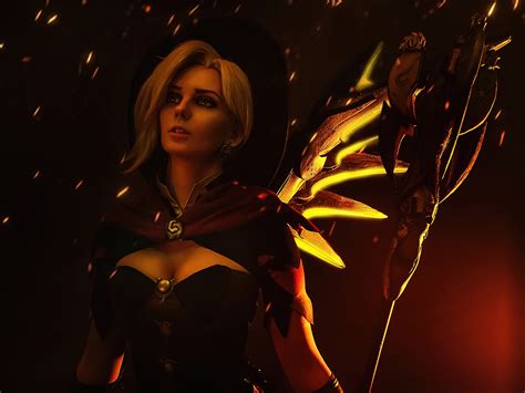 1600x1200 Mercy Overwatch Witch Cosplay 4k Wallpaper,1600x1200 Resolution HD 4k Wallpapers ...