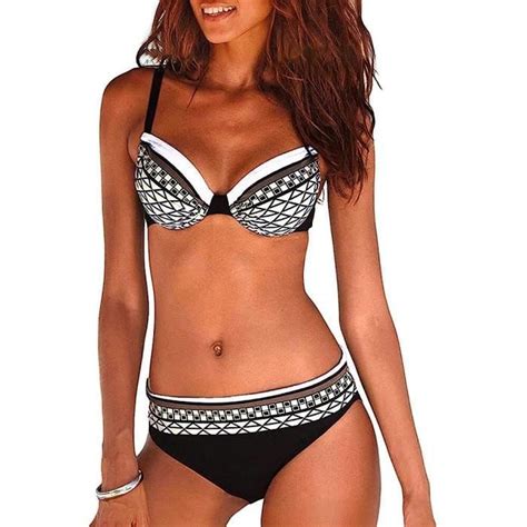 Maillot De Bain Femme Pi Ces Sexy Bikini Tankinis Dos Nu Sport