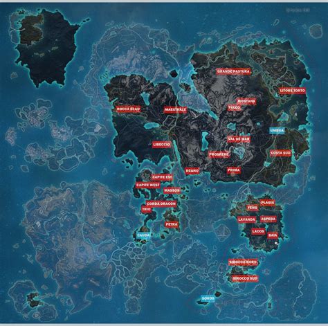 Here is a series of Just Cause 2-4 map comparisons. : JustCause