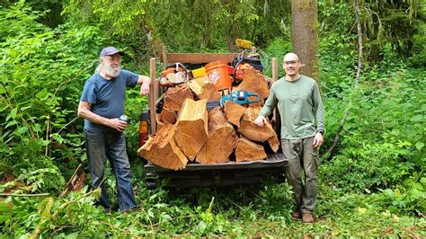 Making Cedar Roof Shakes With Neighbor Al Log Woodshed Build Part 5