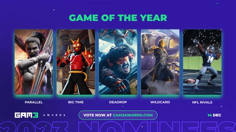 Game of the Year Award | GAM3 Awards | GAM3S.GG