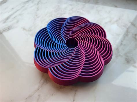 The Fidget Tornado 3d Printed Fidget Cloud Sensory Asmr Tinker Tool Stress Relieve Desk Toy Etsy