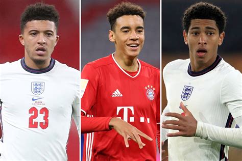 Jamal Musiala is following in the England footsteps of Jadon Sancho and ...