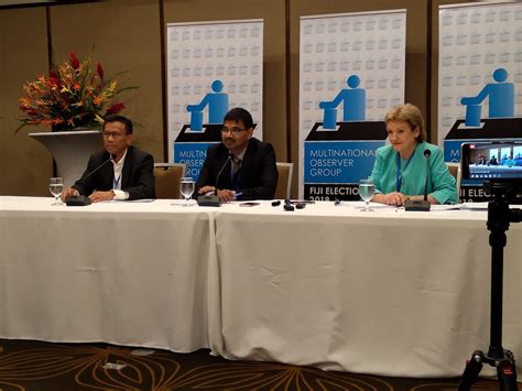 Feo Receives Mog Final Report On General Election The Fiji Times