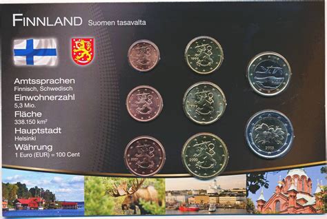 Finnland Finland Cent Und Euro