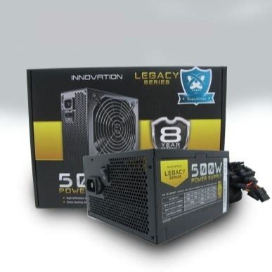 PSU Innovation 500W 80 GOLD Garansi 8 Tahun Ganti Baru Power Supply