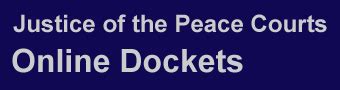 Find Justice Court Dockets