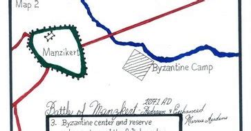 Byzantium Novum Militarium: Battle of Manzikert, Map #2 of 3