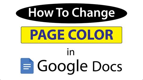 How To Change The Page Color In Google Docs PC YouTube