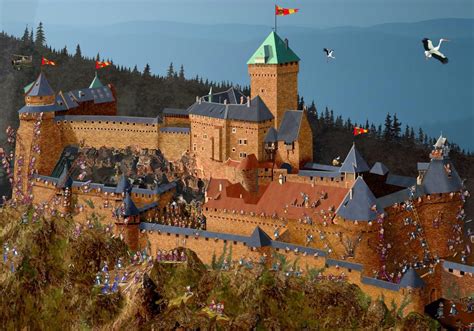 Puzzle François Ruyer Château du Haut Koenigsbourg 1 000 pieces