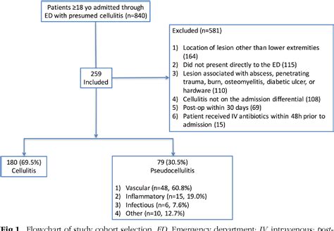 Figure 1 From A Predictive Model For Diagnosis Of Lower Extremity Cellulitis A Cross‐sectional