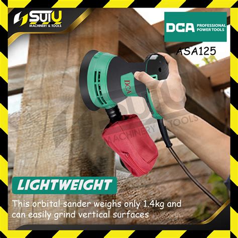 DCA ASA125 ASA 125 125MM Random Orbit Sander 300W 12000RPM Kuala